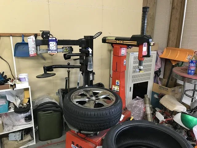 タイヤ交換